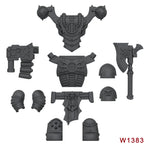 Skull Armor Building Block Figure – view 12