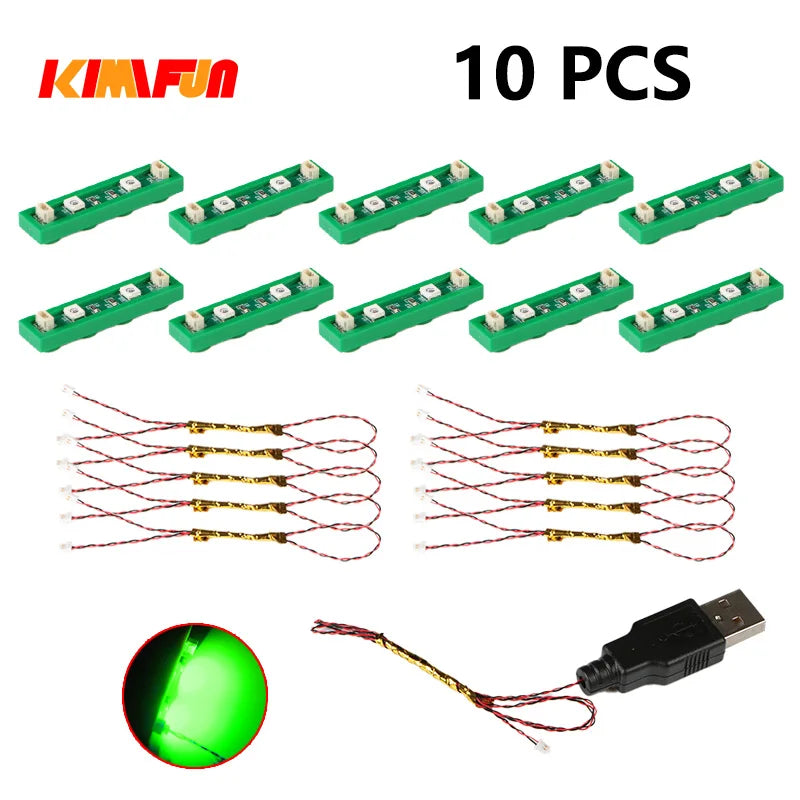 10PCS RGB LED Brick Lights (USB) – view 11