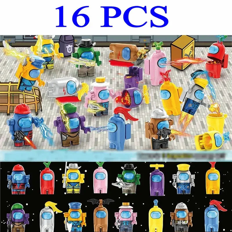 4cm Children Anime Figure Hero Building Blocks Kid Gift Assembling Toy Model Characters Figurine Bricks Boy Child Children Ninja