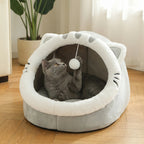 Cute Cat Cave Bed – view 2