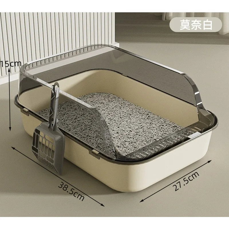 High-Sided Cat Litter Box – view 5
