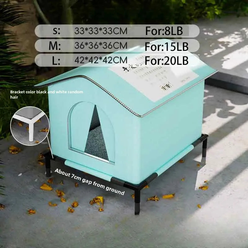 Waterproof Outdoor Cat House – view 7