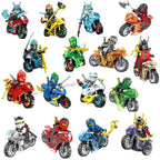 4cm Children Anime Figure Hero Building Blocks Kid Gift Assembling Toy Model Characters Figurine Bricks Boy Child Children Ninja