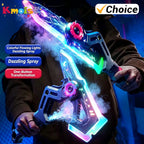 2-in-1 LED Light-Up Sword & Axe Toy