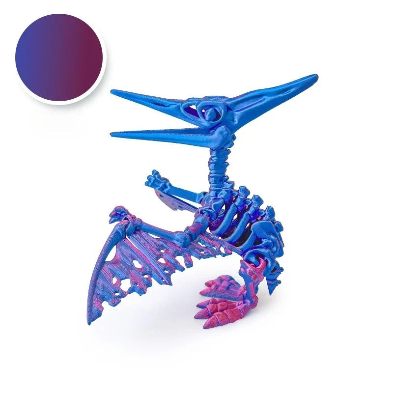 3D Printed Pterosaur Skeleton Model