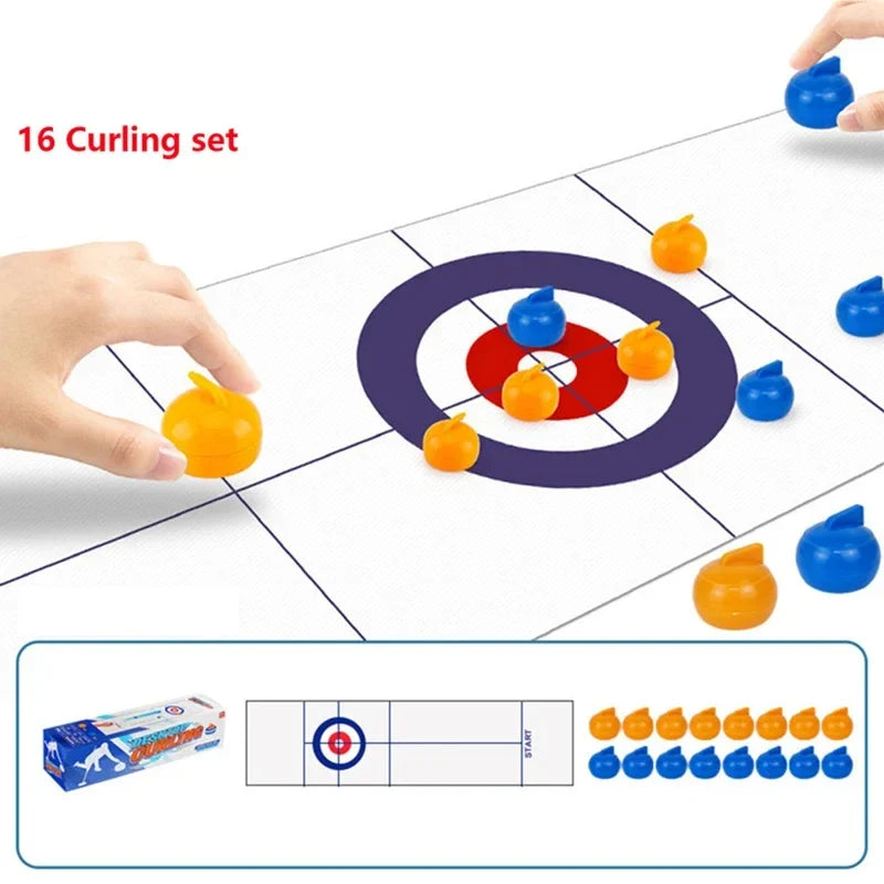 Tabletop Curling & Shuffleboard Game – view 9