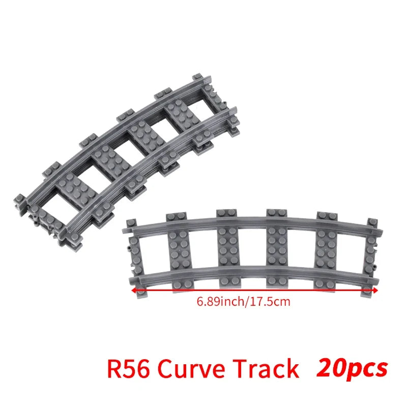 Brick Train Curve Track Parts – view 13