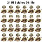 WWII Soldier Building Block Figures – view 9