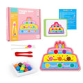 Clip Beads Color Sorting Montessori Game – view 7