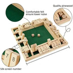 Wooden Shut the Box Dice Game – view 4