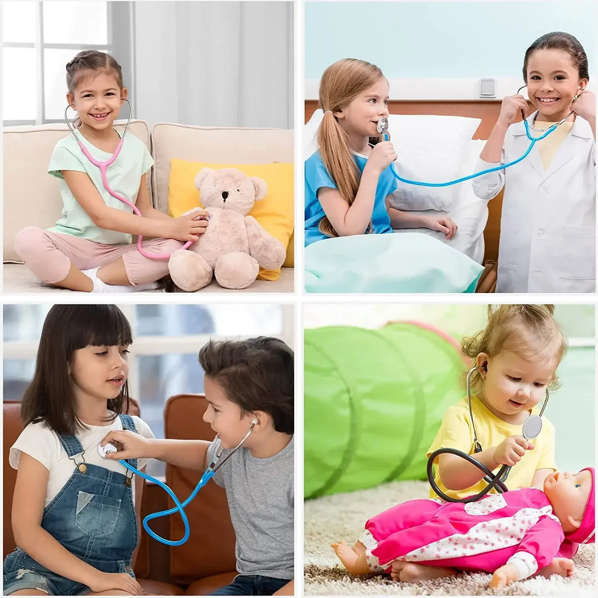 Kids Working Toy Stethoscope – view 6