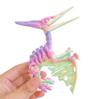 3D Printed Pterosaur Skeleton Model – view 2