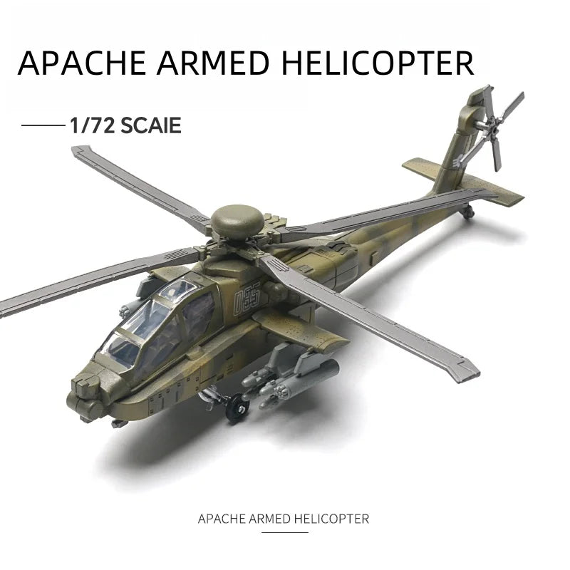 1:72 Attack Helicopter Building Block Model