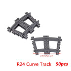 Brick Train Curve Track Parts – view 18