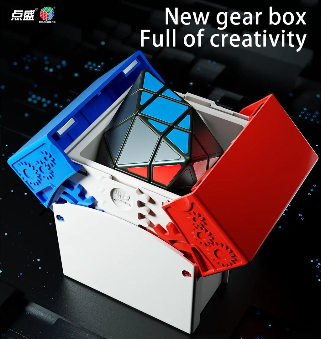 4-Corner Design Puzzle Cube – view 5