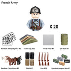 WWII Soldier Building Block Figures – view 38