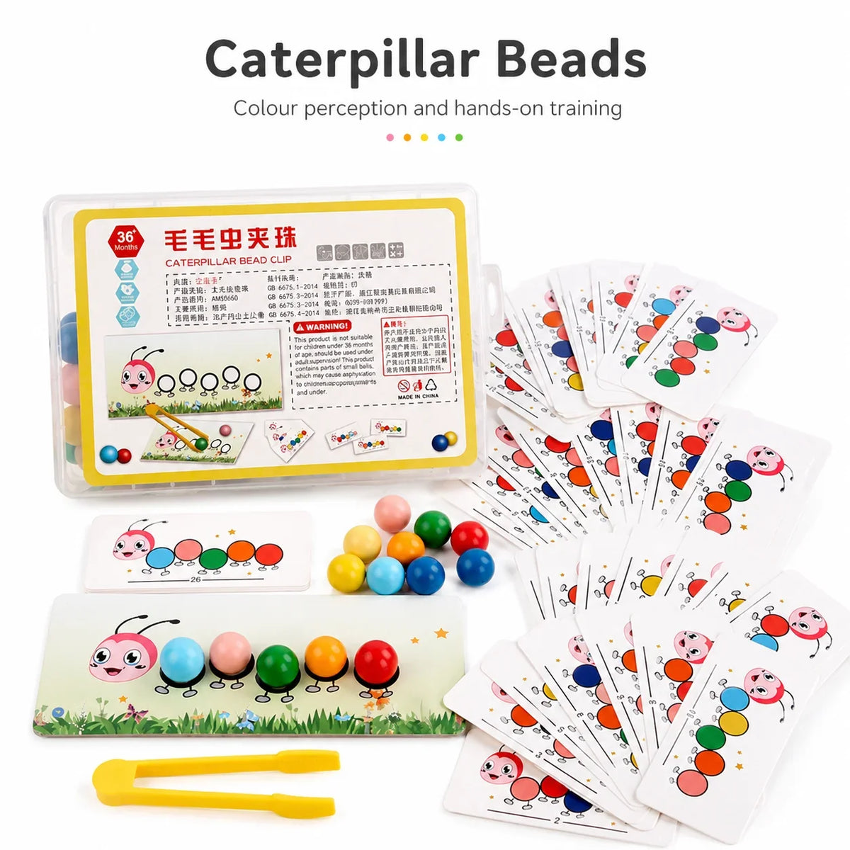 Clip Beads Sorting Learning Set