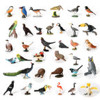 Forest & Exotic Bird Figurine Set