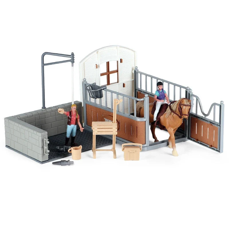 Horse Race Farm Playset with Figures – view 29