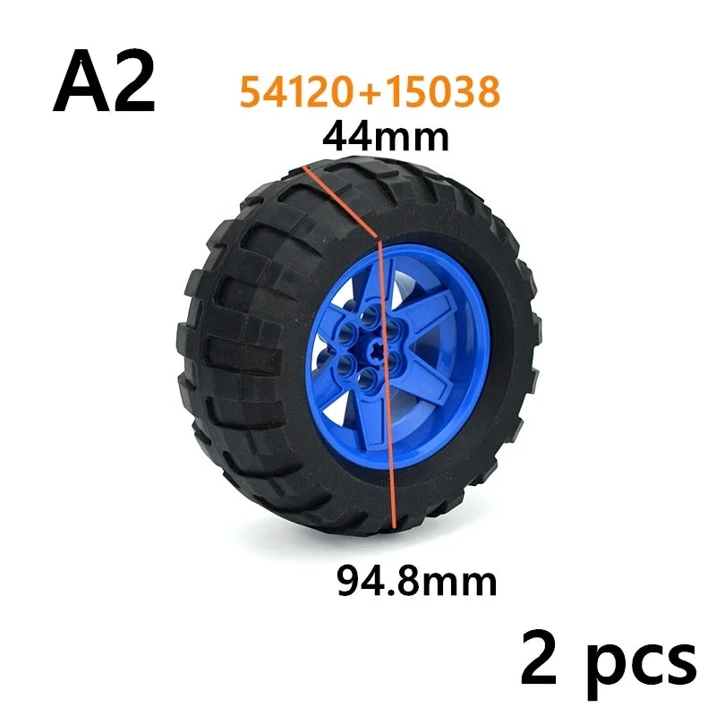 Technical Tires & Wheel Hubs Brick Parts – view 15