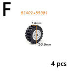Technical Tires & Wheel Hubs Brick Parts – view 13