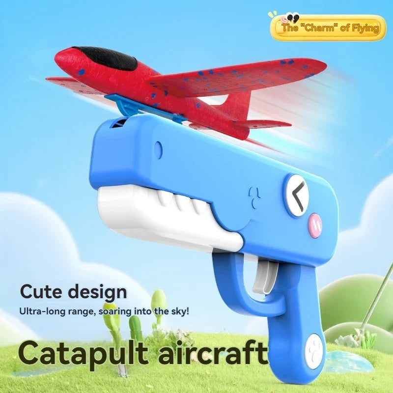 Foam Glider Plane Launcher Toy