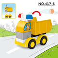 Large Block Construction Vehicle Set – view 10