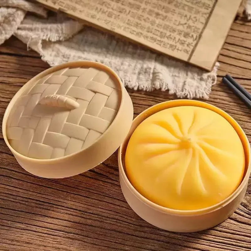 Kawaii Dumpling Bun Squishy Stress Toy – view 15