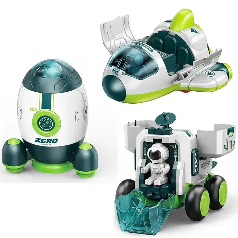 Space Astronaut & Rocket Toy Car Set – view 3