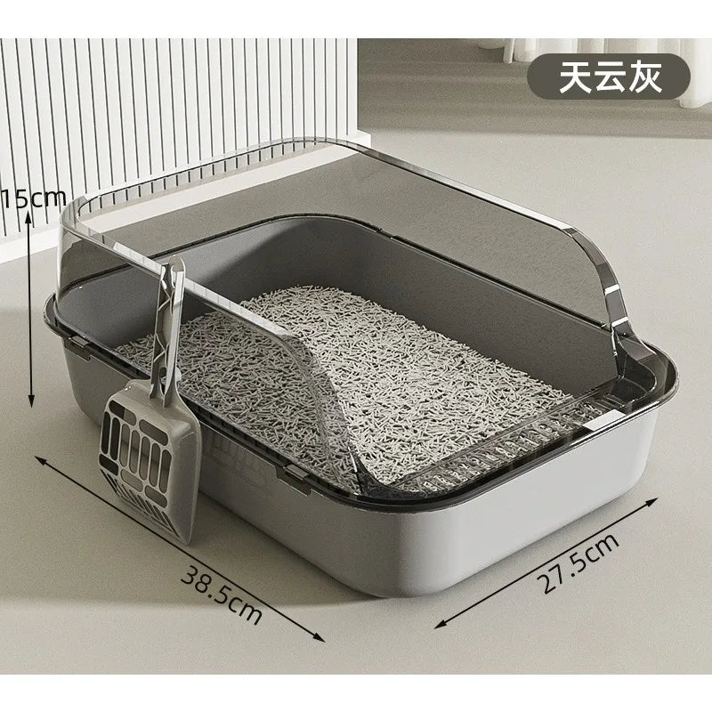 High-Sided Cat Litter Box – view 4