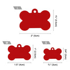 Personalized Bone Pet ID Tag – view 6