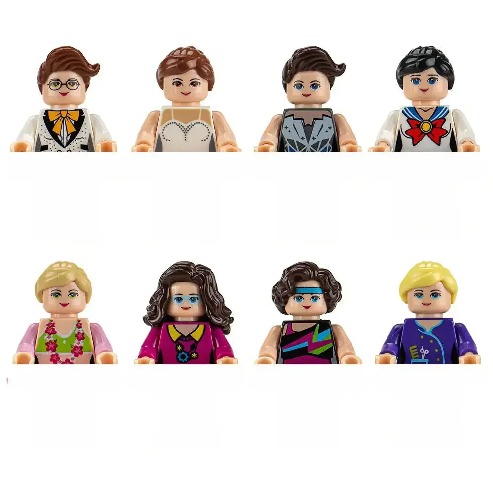 4cm Children Anime Figure Hero Building Blocks Kid Gift Assembling Toy Model Characters Figurine Bricks Boy Child Children Ninja