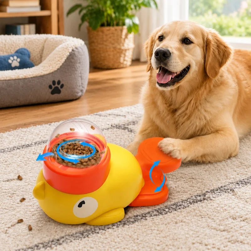 Duck Treat Dispenser Dog Toy