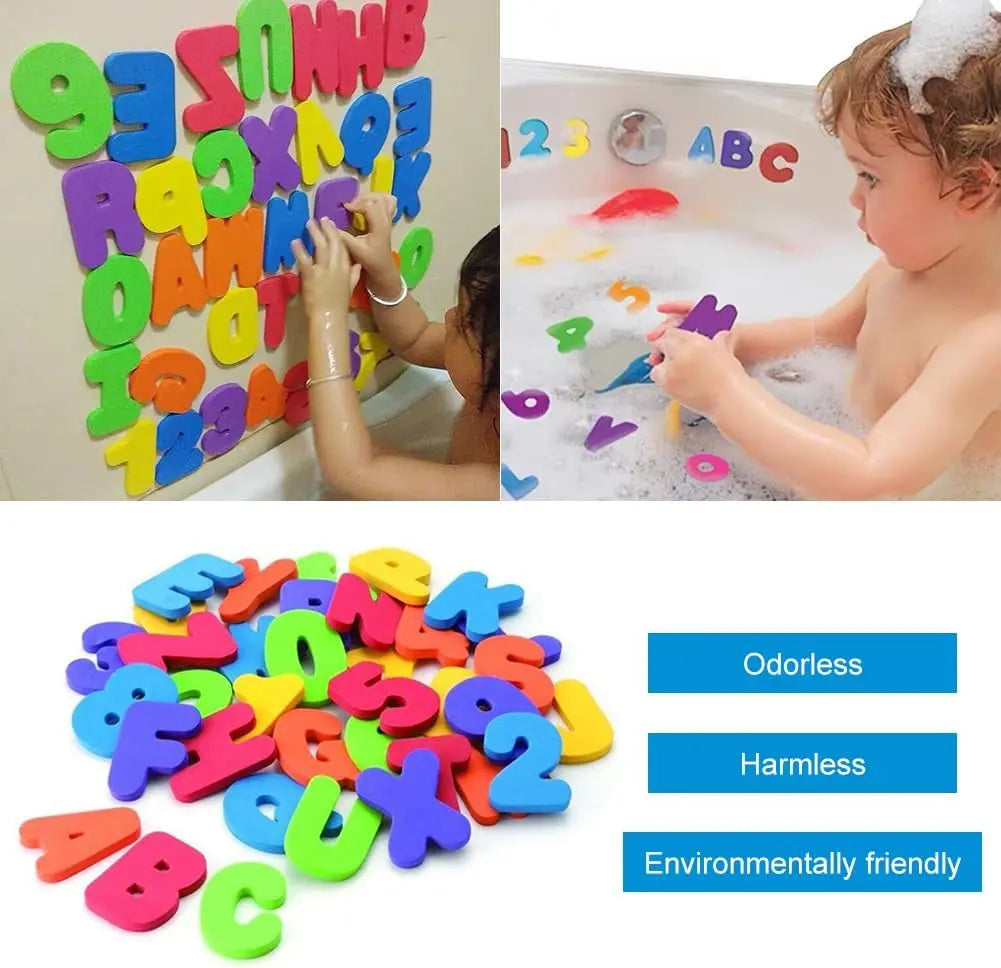Foam Bath Letters & Numbers (36PCS) – view 5