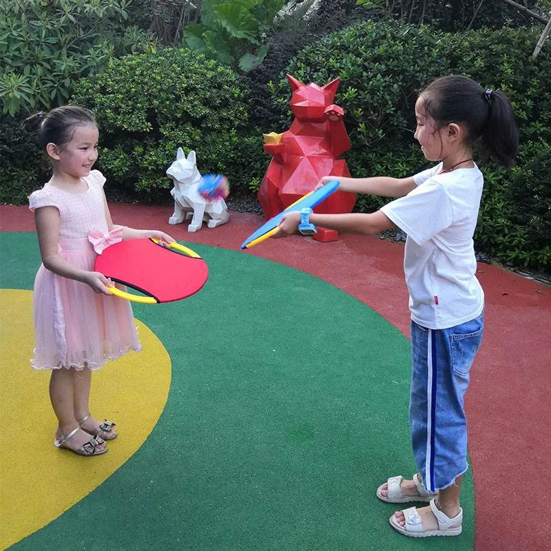Elastic Disc Paddle Throwing Game – view 5