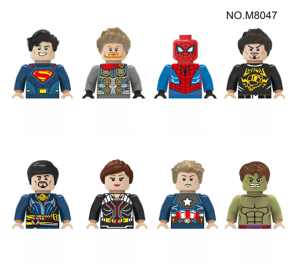 4cm Children Anime Figure Hero Building Blocks Kid Gift Assembling Toy Model Characters Figurine Bricks Boy Child Children Ninja