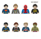 4cm Children Anime Figure Hero Building Blocks Kid Gift Assembling Toy Model Characters Figurine Bricks Boy Child Children Ninja