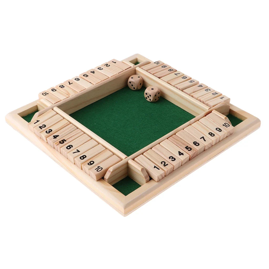 Wooden Shut the Box Dice Game – view 8