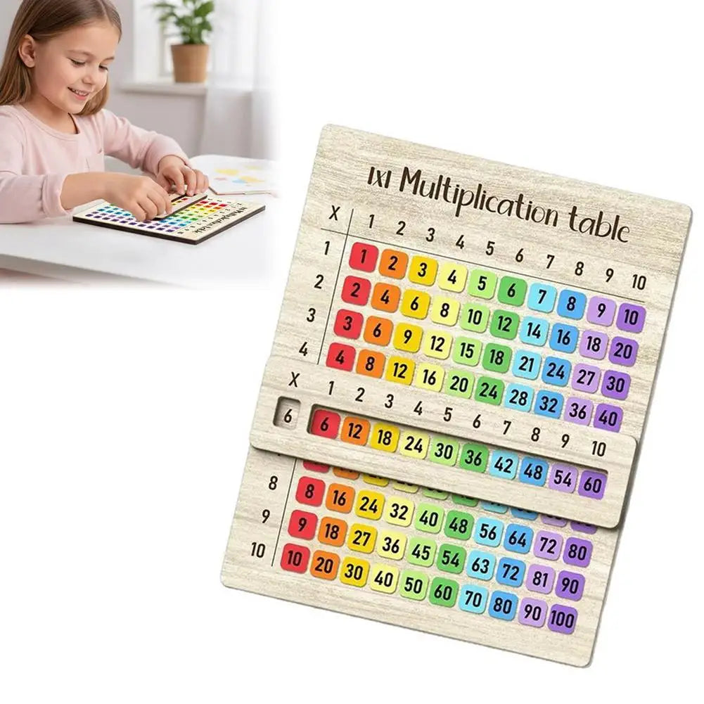 Wooden Multiplication Board Math Game – view 7