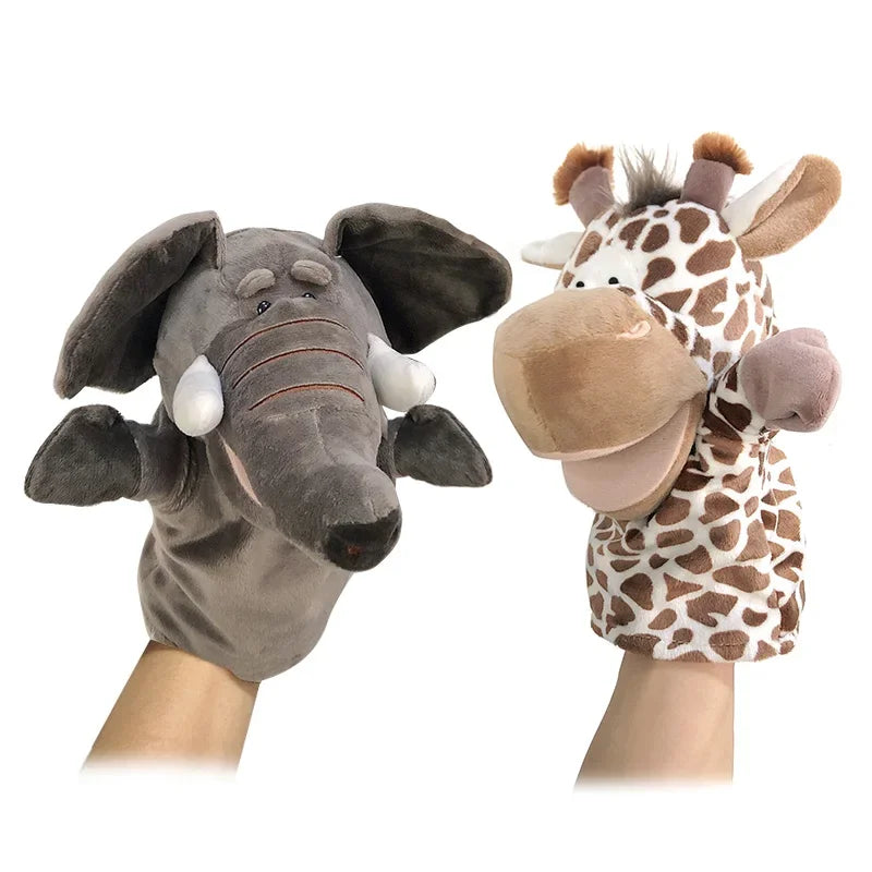 Plush Animal Finger Puppets for Kids