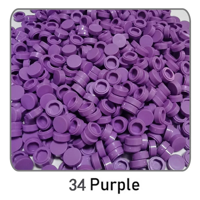 1000PCS Pixel Art Round Tiles – view 5