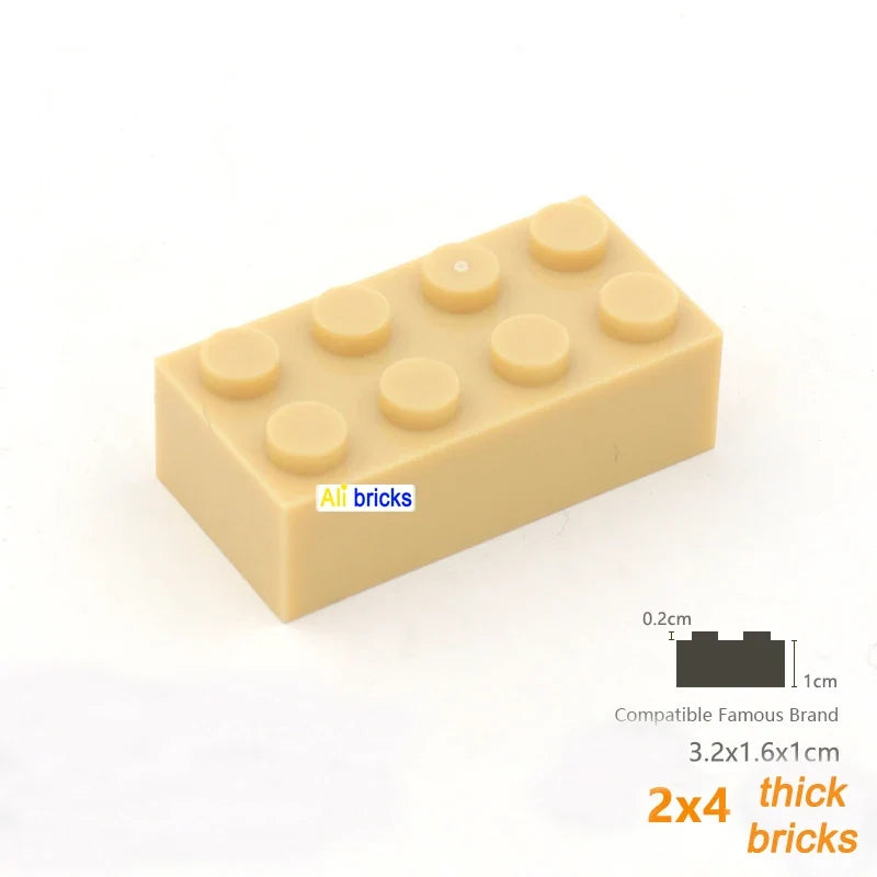 80PCS Classic 2x4 Building Bricks Bulk Set – view 4