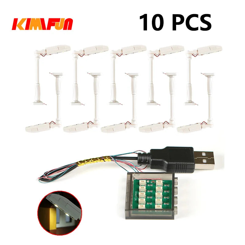 10PCS RGB LED Brick Lights (USB) – view 15
