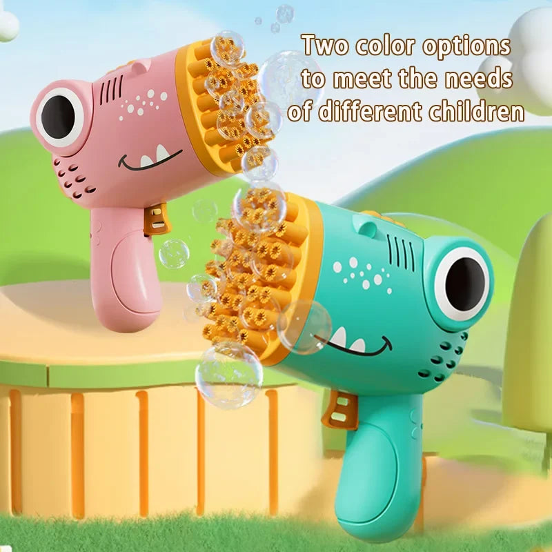 Dinosaur 40-Hole Bubble Machine for Kids – view 6