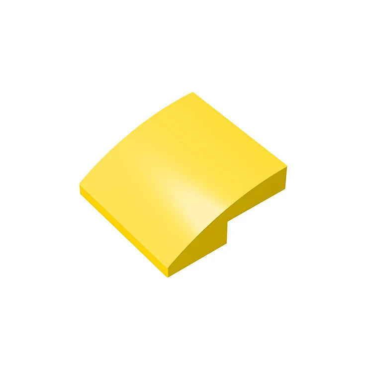 50PCS 2x2 Inverted Curved Slope Bricks – view 8