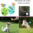 Rubber Treat Ball Dog Toy – view 3