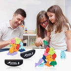 Wooden Animal Balance Stacking Game – view 2