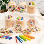 Mini Magnetic Color & Shape Sorting Cup – view 4