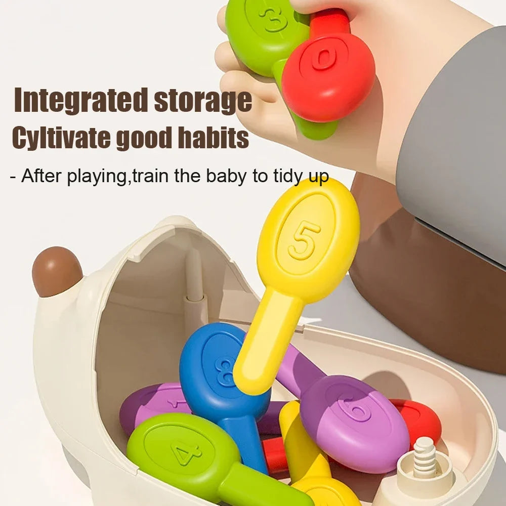 Hedgehog Montessori Fine Motor Toy – view 5