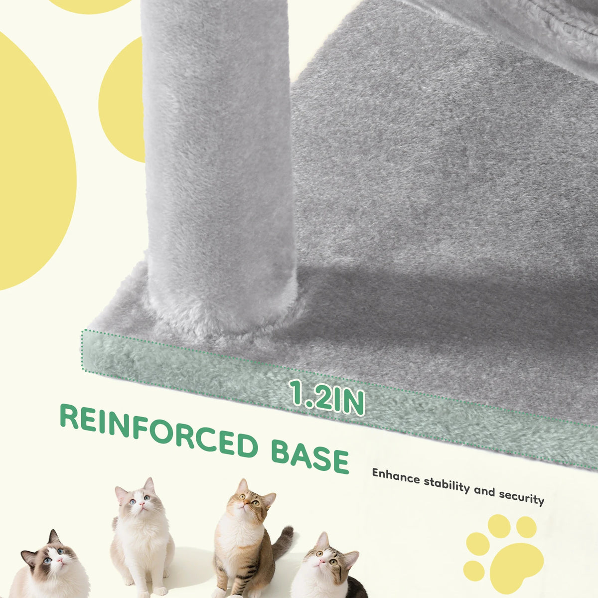 44" Cat Tree Tower – view 6